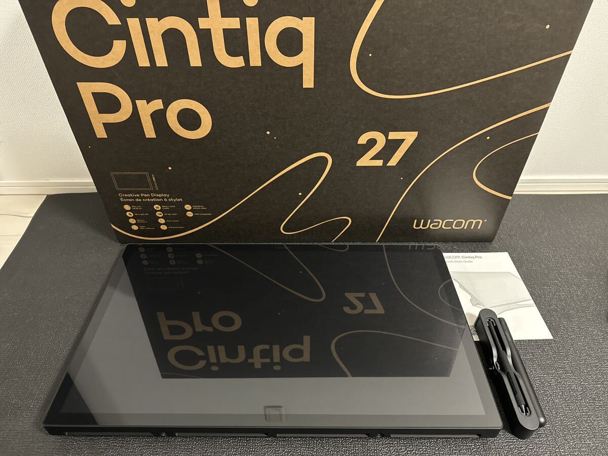 WACOM 液晶ペンタブレット Cintiq Pro 27 ブラック DTH271K0Dの画像1