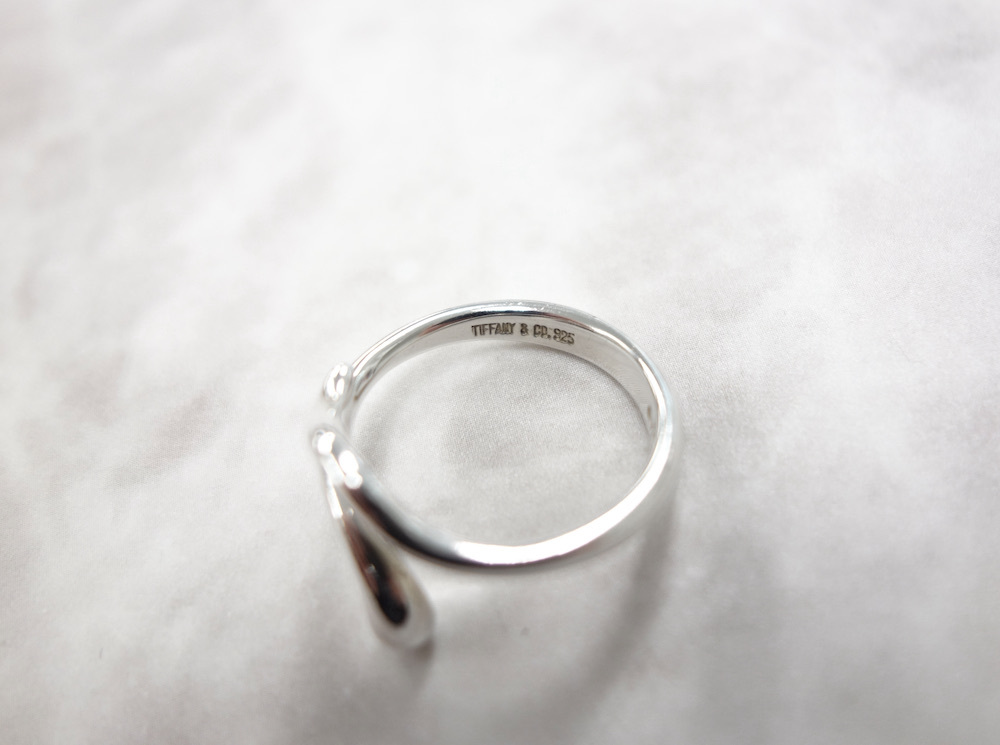 Tiffany & Co ティファニー ウェーブ リング　指輪 silver925 9号_画像5