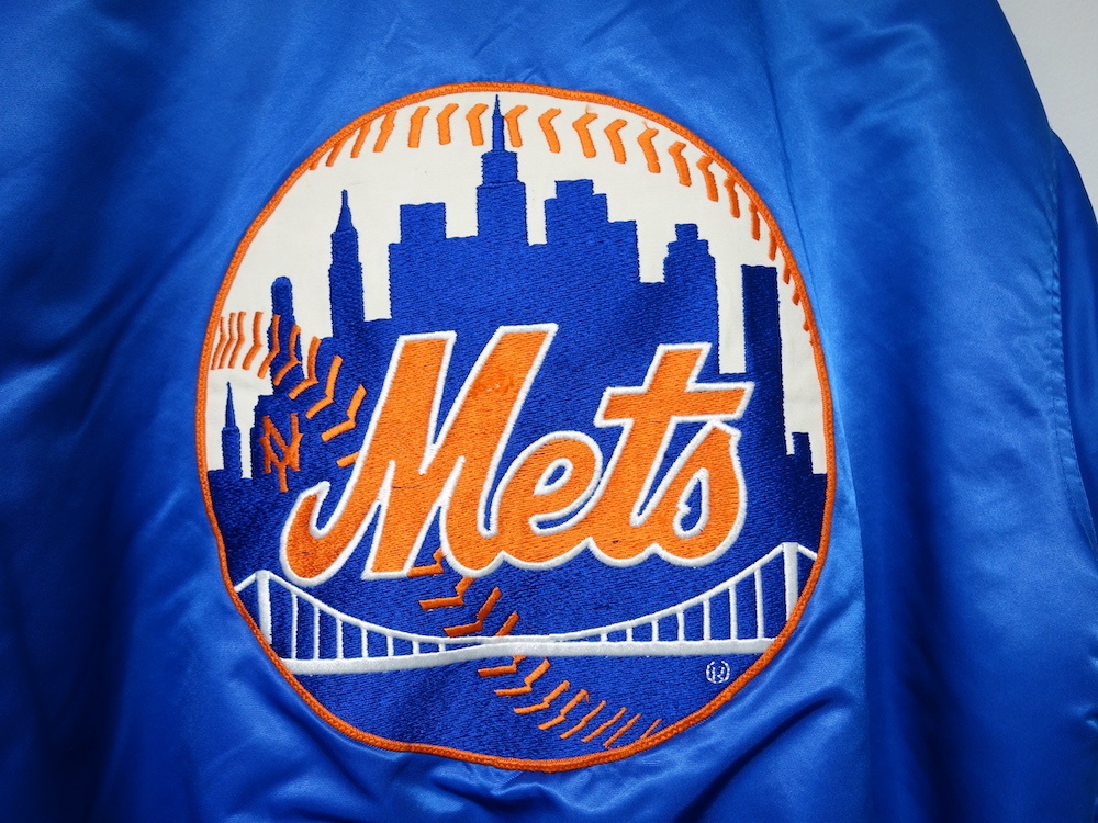 Vintage STARTER スターター MLB New York Mets ナイロンスタジャン　USA製_画像5