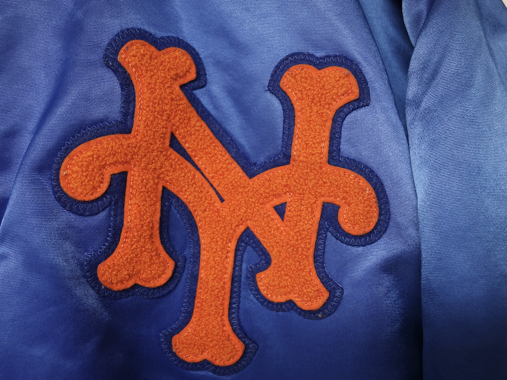 Vintage STARTER スターター MLB New York Mets ナイロンスタジャン　USA製_画像3