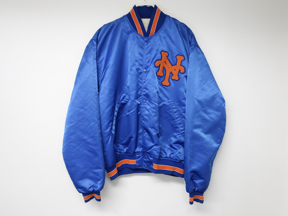 Vintage STARTER スターター MLB New York Mets ナイロンスタジャン　USA製_画像1