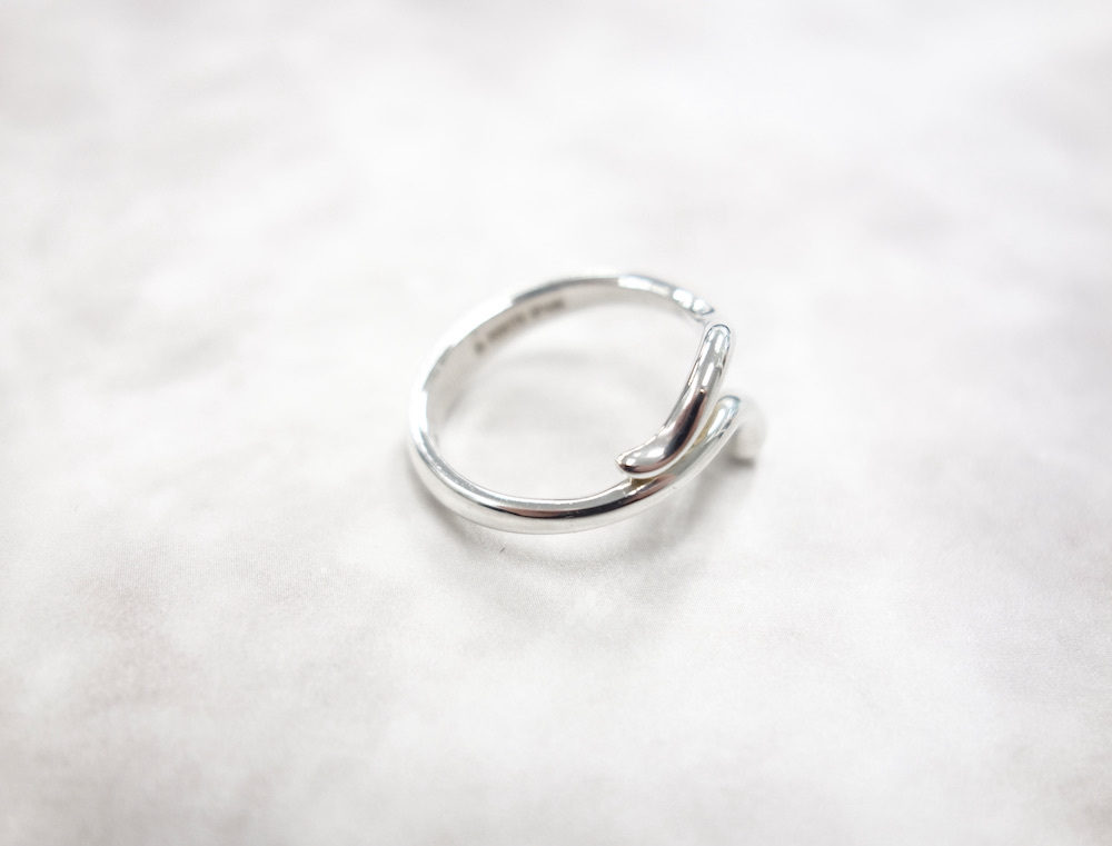 Tiffany & Co ティファニー ウェーブ リング　指輪 silver925 9号_画像4