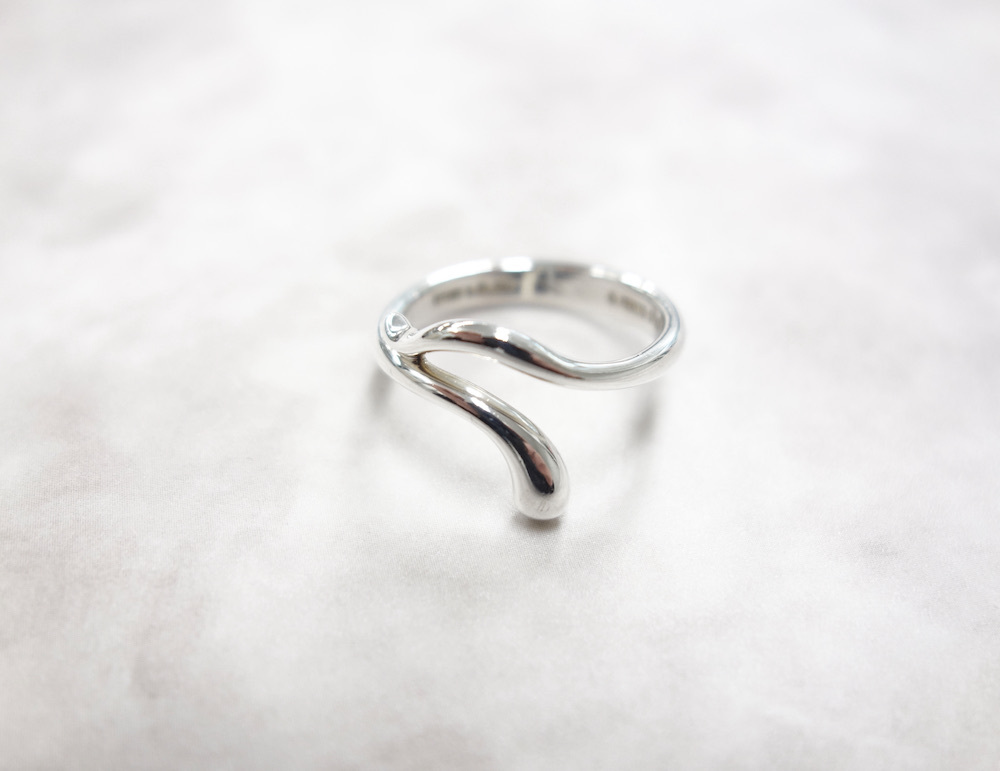 Tiffany & Co ティファニー ウェーブ リング　指輪 silver925 9号_画像1