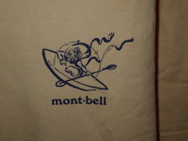 z4536mont-bell★モンベル★プリントTシャツ★サイズM★アウトドア★激安★人気★送料格安の画像2