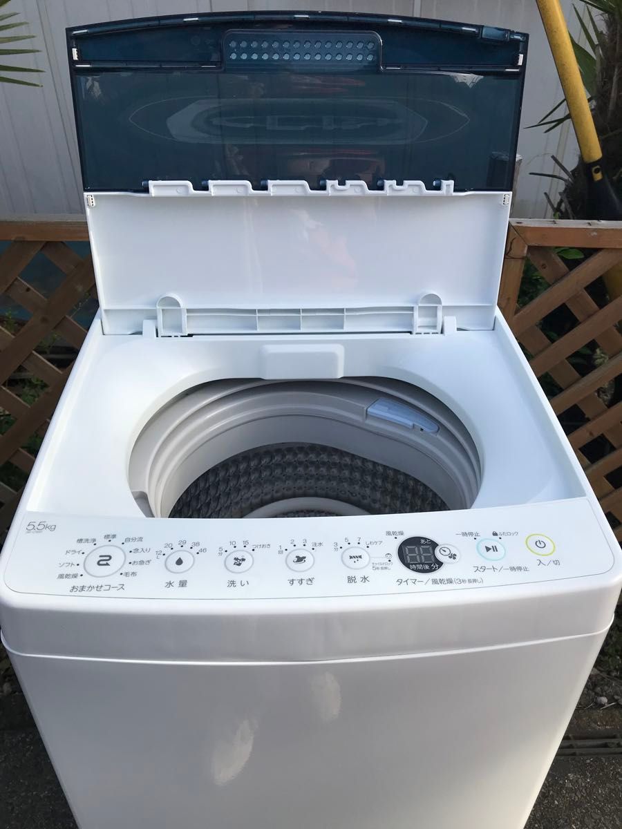 H359 超美品 Haier 全自動 洗濯機 2019年製 5 5kg ホワイト H359 超美品 Haier 全自動 洗濯機 2019年製 5 5kg ホワイト