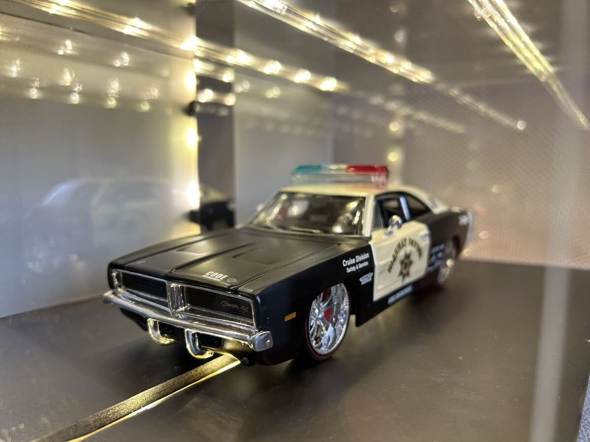 [1 jpy start ]Maisto 1/24 Dodge charger patrol car America buy goods 