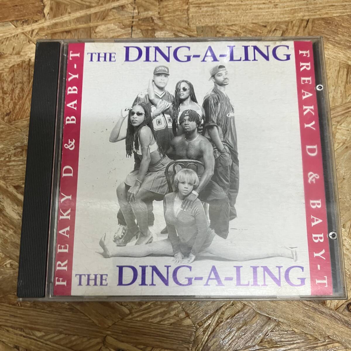 シ● HIPHOP,R&B FREAKY D & BABY-T - THE DING-A-LING INST,シングル CD 中古品_画像1