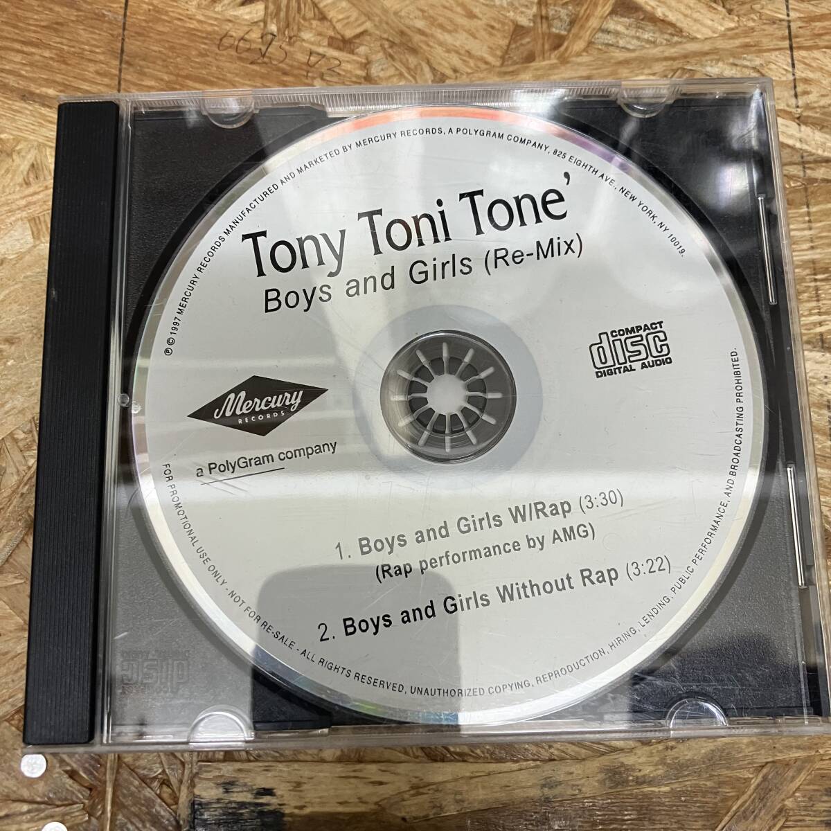 シ● HIPHOP,R&B TONY TONI TONE - BOYS AND GIRLS (RE-MIX) シングル,PROMO盤 CD 中古品_画像1