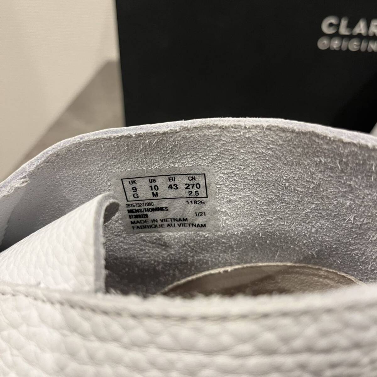 clarks originals desert boot white_画像3