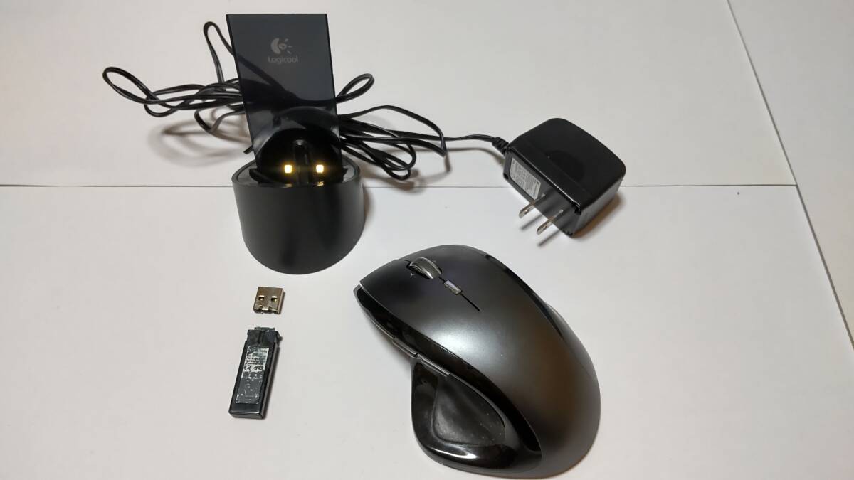 ★ 【ジャンク】MX Revolution MX-R Logicool ロジクール レボリューション USB 無線マウス ★_画像1