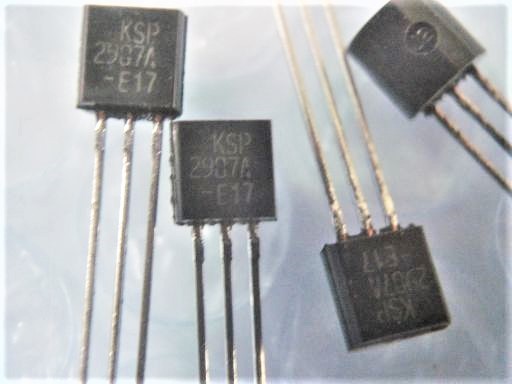 P0012 Fairchild (ON Semi.) PNP transistor KSP2907ABU electrode. placement . attention unused goods ., long time period preservation goods 5 piece set 