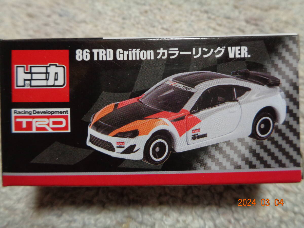 トミカ トヨタ 86 TRD Griffon カラーリング VER ジェームス限定
