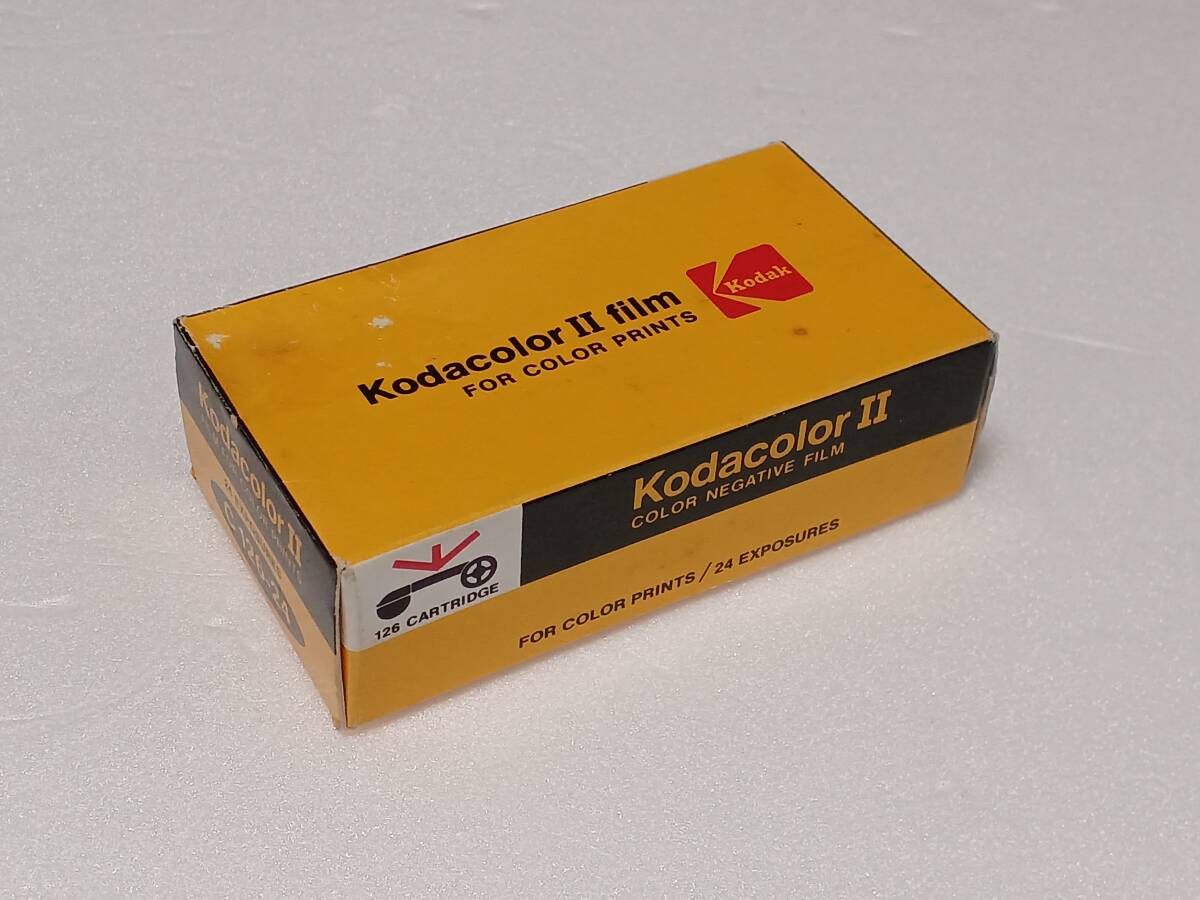 【即決】 レア コダック 126 カラーネガフィルム Kodak Kodacolor コダカラー II カートリッジ 24枚撮 ★定形外全国一律220円にて発送の画像2