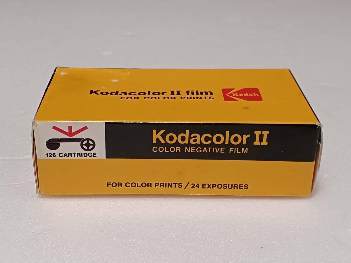 【即決】 レア コダック 126 カラーネガフィルム Kodak Kodacolor コダカラー II カートリッジ 24枚撮 ★定形外全国一律220円にて発送の画像4