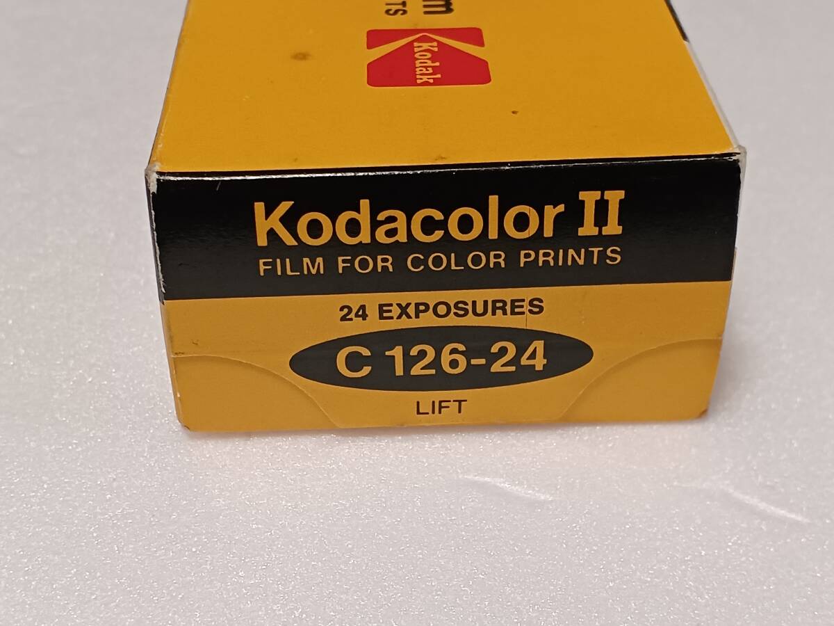 【即決】 レア コダック 126 カラーネガフィルム Kodak Kodacolor コダカラー II カートリッジ 24枚撮 ★定形外全国一律220円にて発送の画像5