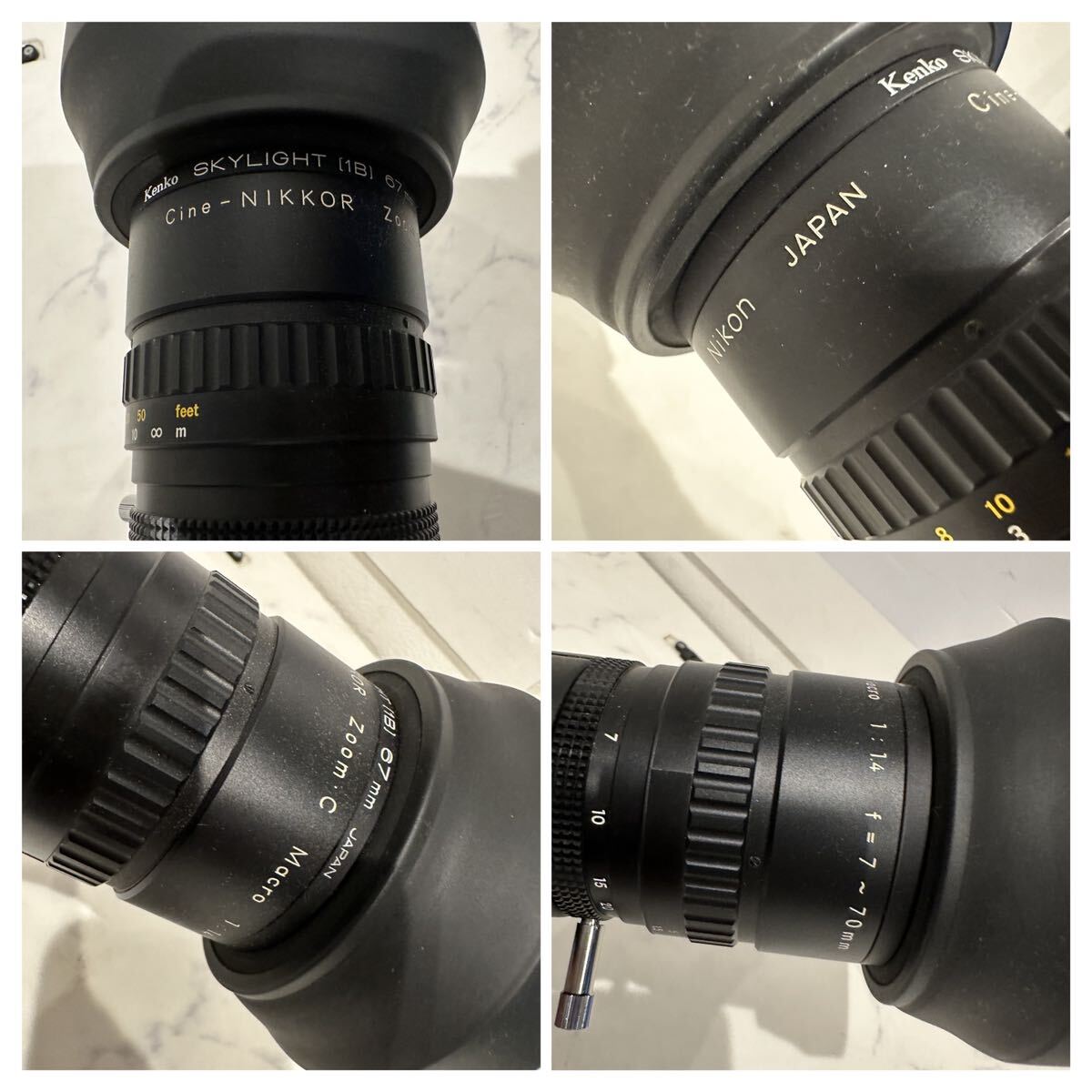 【中古】8mm フィルムカメラ Nikon ニコン R10 SUPER Cine-NIKKOR ZoomC Macro 1:1.4 f=7-70mm 8ミリ ムービーカメラ 名機【札TB01】_画像7