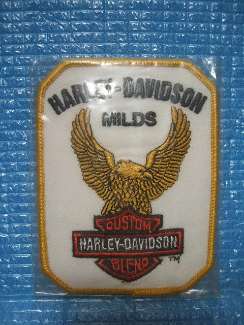 レア！未使用！ Harley Davidson MILD ハーレーダビッドソンマイルド のワッペン_画像1