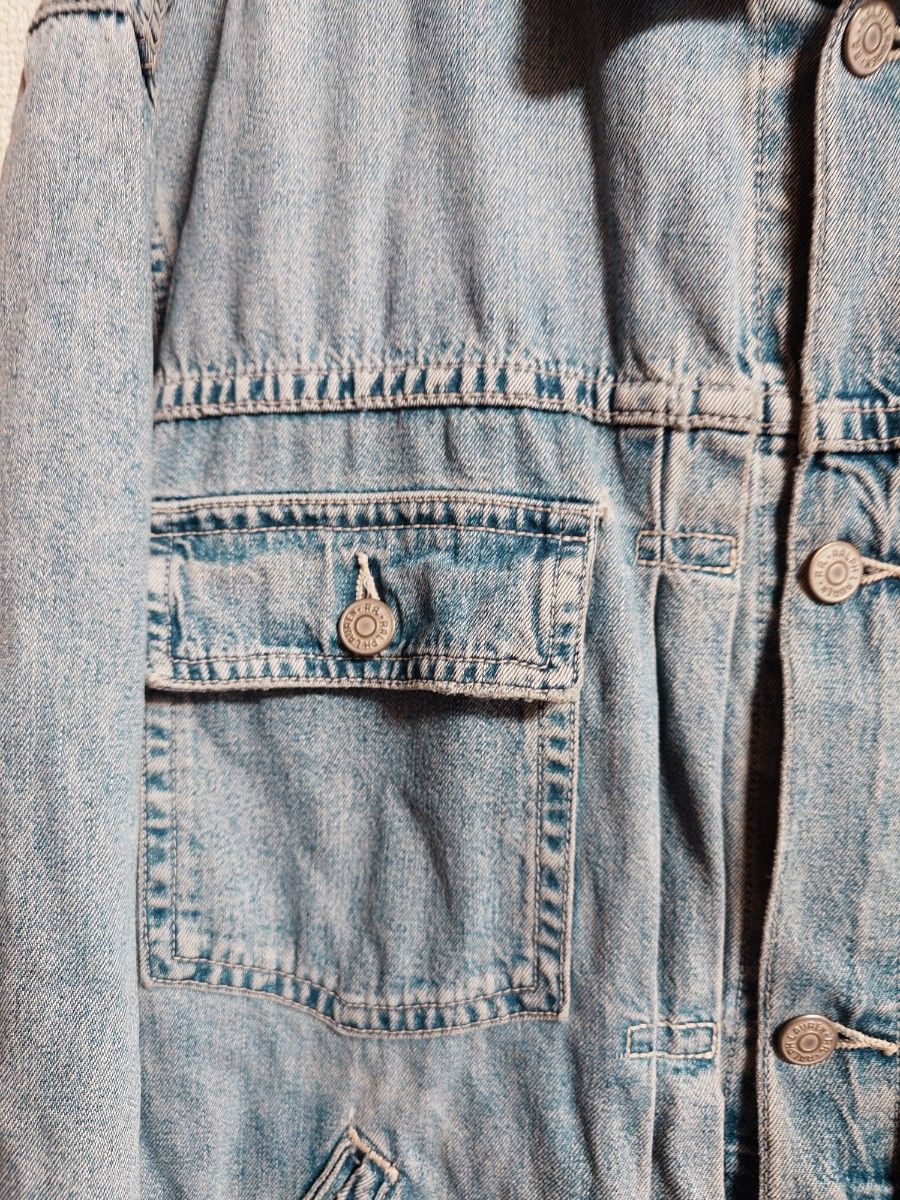 RRL 90s 三ツ星タグ デニムジャケット ジャケット L 2nd RRL 90s 三ツ星タグ デニムジャケット ジャケット L 2nd