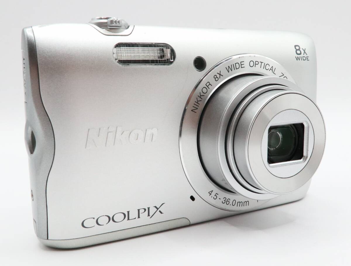 ★良品★　ニコン NIKON COOLPIX A300 シルバー #230