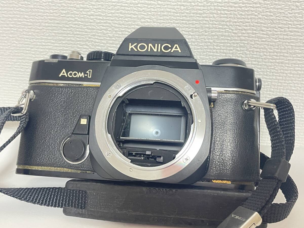 コニカ KONICA ACOM-1 + HEXANON AR 50mm F1.7 【シャッター／露出計動作 OK】_画像2