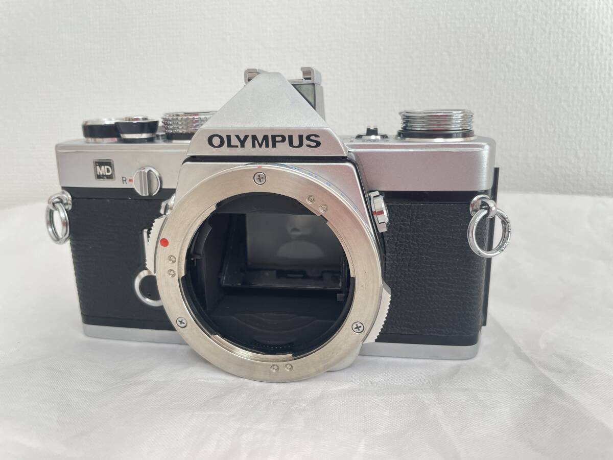 オリンパス OLYMPUS OM-1MD シャッター/露出計動作 OK 、ファインダー内下部汚れ_画像1