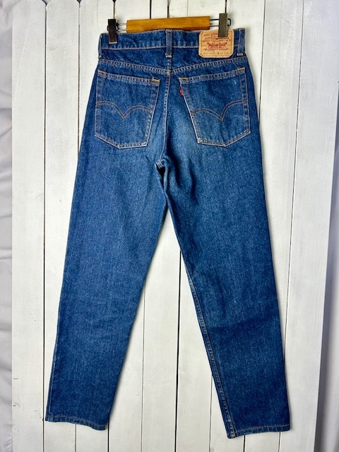 90s Levis 616 テーパードデニムパンツ 29 ブルーデニム オールド リーバイス ヴィンテージ 青 フェード 90年製 XS～S ●390_画像2