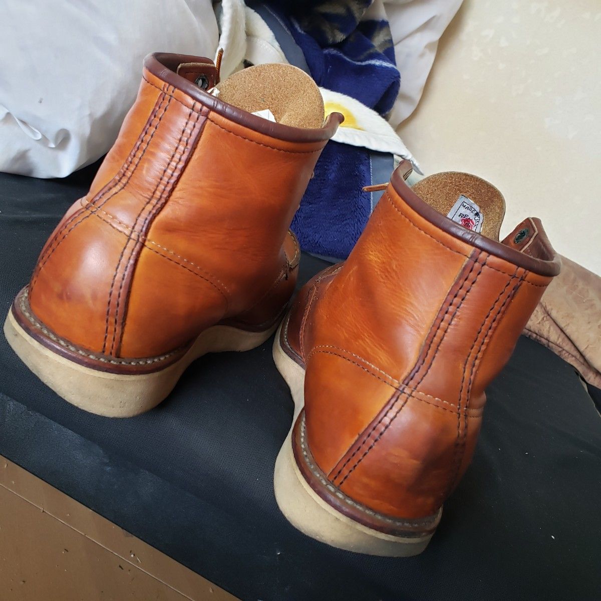 vintage ヴィンテージ 羽タグ REDWING レッドウィング 875 アイリッシュセッター 皮革 IRISH SETTER