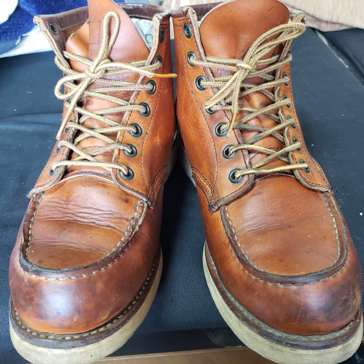 vintage ヴィンテージ 羽タグ REDWING レッドウィング 875 アイリッシュセッター 皮革 IRISH SETTER