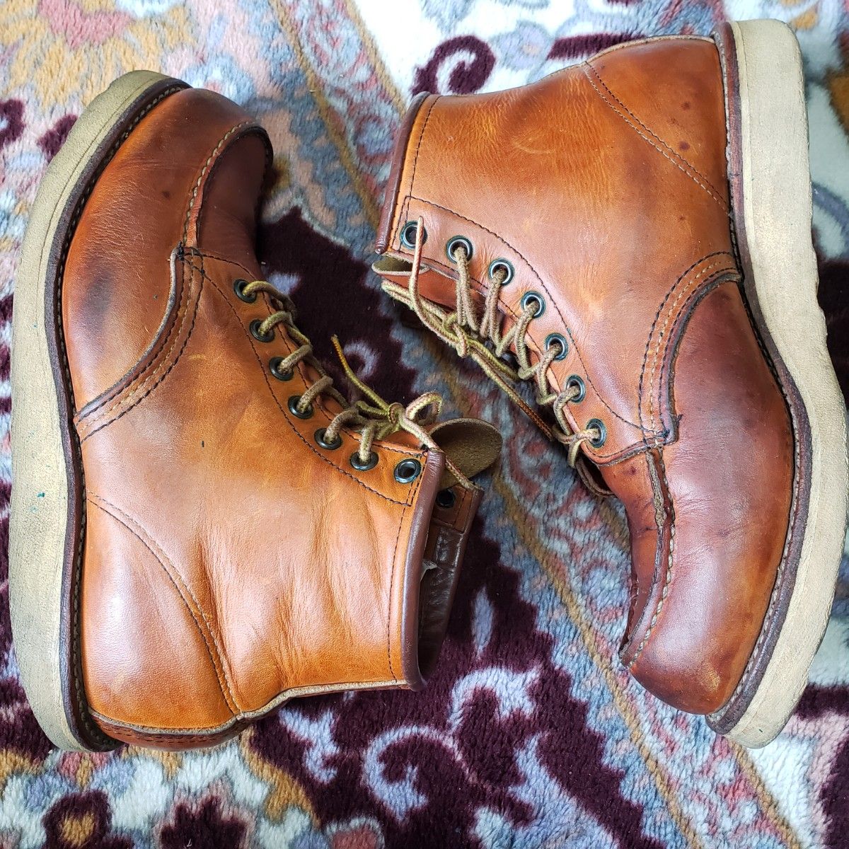 vintage ヴィンテージ 羽タグ REDWING レッドウィング 875 アイリッシュセッター 皮革 IRISH SETTER