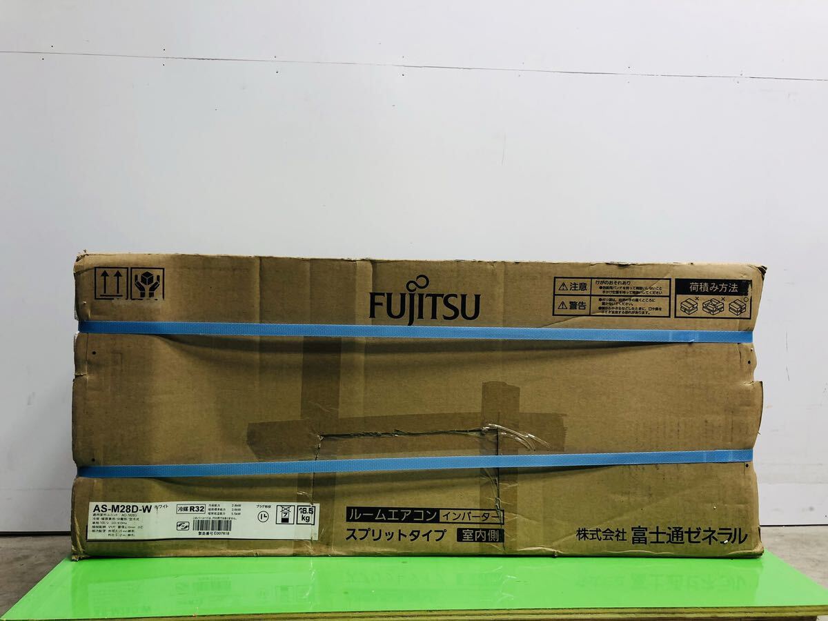  Fujitsu 　 комната  кондиционер  AS-M28D-W 2014 год выпуска  　 неиспользуемый 　  упаковка  боль (порча)   товар 　 в помещении ...  только 