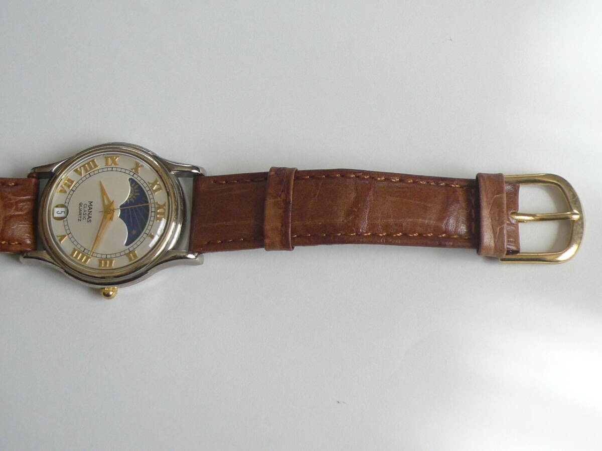 MANAS CLASIC クォーツ レディース 腕時計★ 動作未確認 F3151の画像7