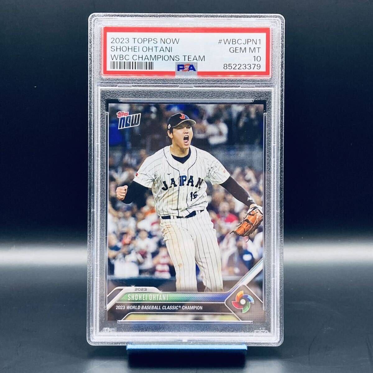 【PSA10】TOPPS NOW 2023 WBC JPN1 ワールド・ベースボール・クラシック 大谷翔平 Shohei Ohtani 二刀流 MVP 侍ジャパン 決勝 優勝_画像1