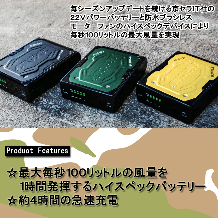 6891円 送料無料! ファン&バッテリー 色61 (更に進化した空調 6891円 送料無料! ファン&バッテリー 色61 (更に進化した空調