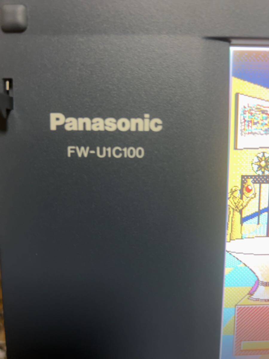 Panasonic パナソニック ワープロ スララ FW-U1C100 現状品　付属品あり_画像3