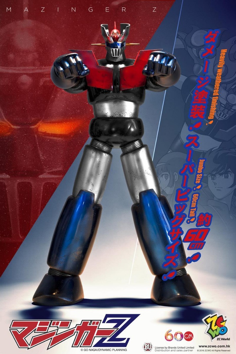 ZCWO マジンガーZ MazingerZ - Jumbo Size 60cm (Battle Version) ロボットヒーロ ダメージ塗装 スーパービッグサイズ フィギュア_画像1
