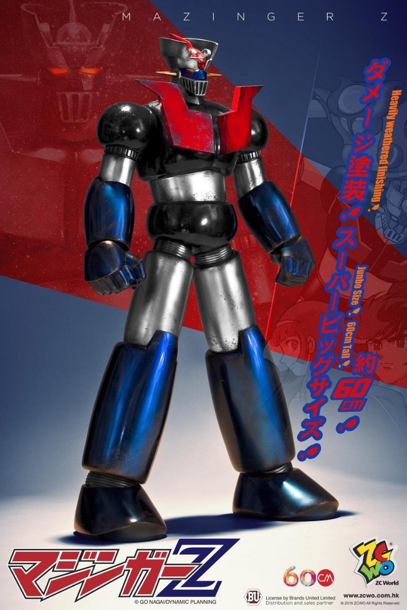 ZCWO マジンガーZ MazingerZ - Jumbo Size 60cm (Battle Version) ロボットヒーロ ダメージ塗装 スーパービッグサイズ フィギュア_画像3