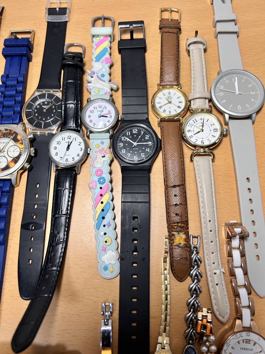 NO2 wristwatch ** junk, /JAXIS/ Casio /ALBA/ other 