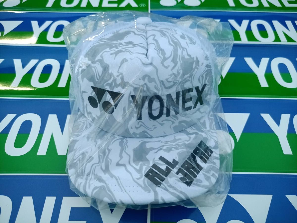 YONEX '24年 カタログ未掲載限定 ALL JAPAN メッシュキャップ(UNI)