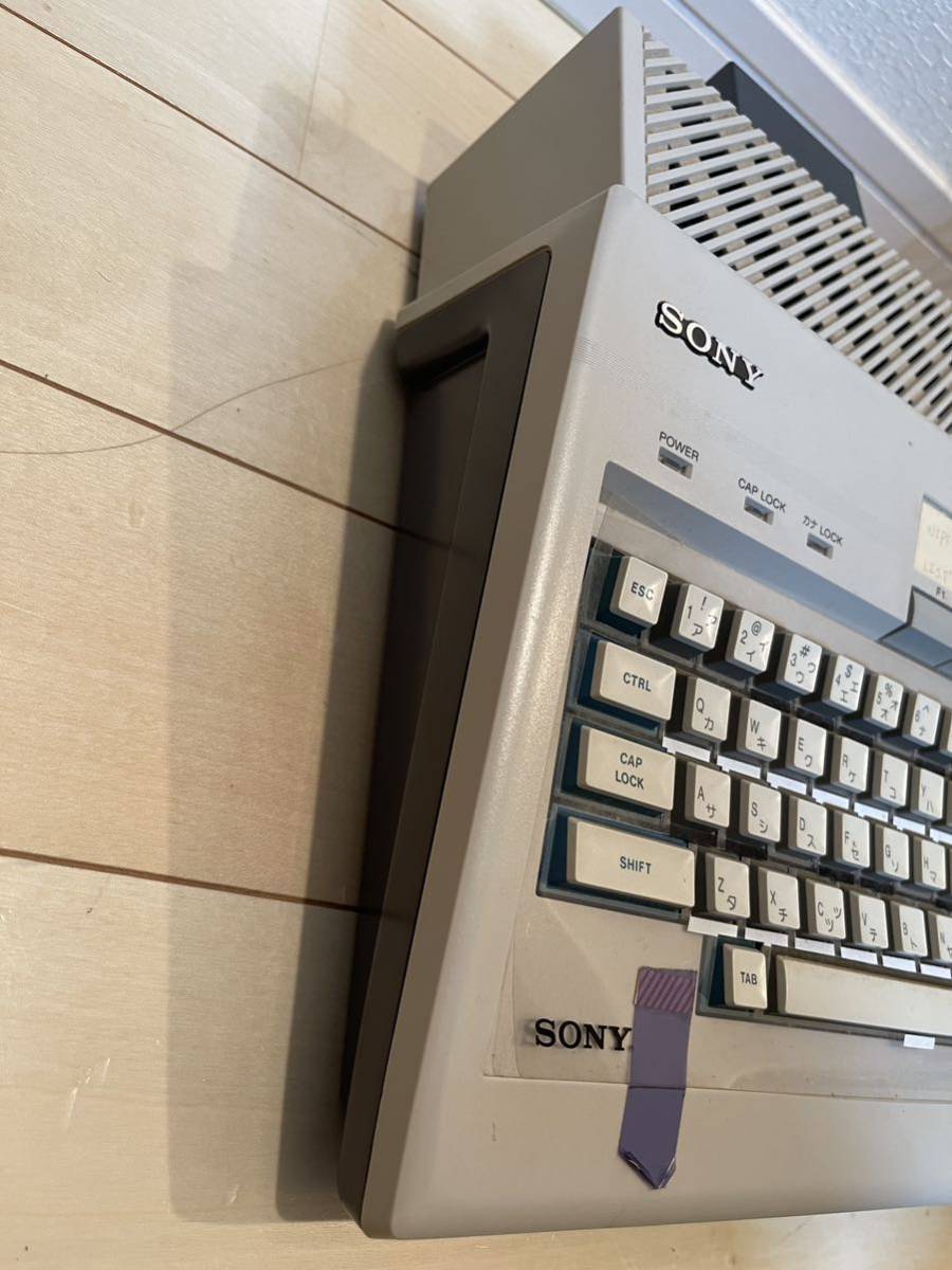 1円〜 即決　レア　希少　SONY ソニーSMC-777C レトロPC マイクロコンピュータ STATION 120L SCSI HDD ジャンク _画像4