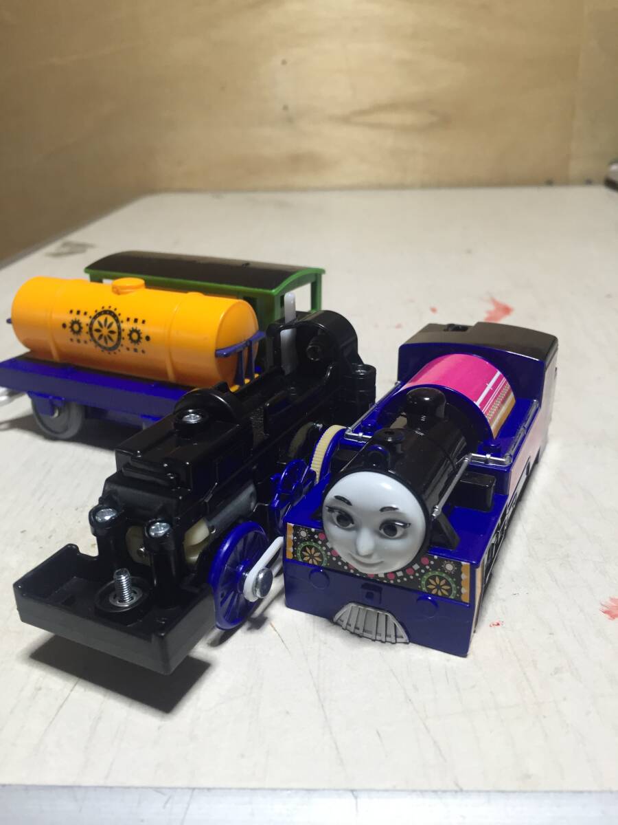 プラレール　トーマスシリーズ　アシマ3両編成　Used_画像7