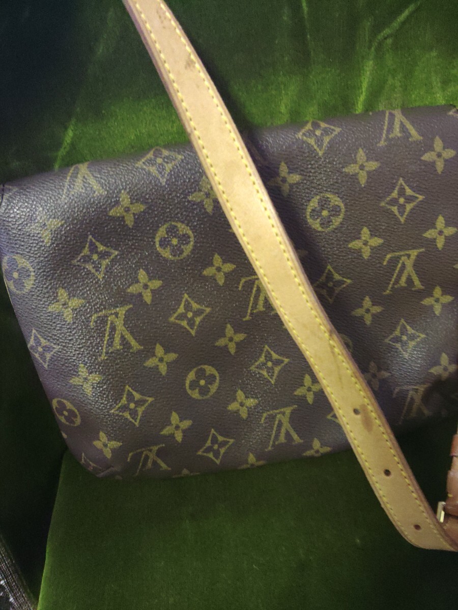 LV LOUIS VUITTON ルイヴィトン モノグラム ミュゼットタンゴ ショルダーバッグ M51257_画像9