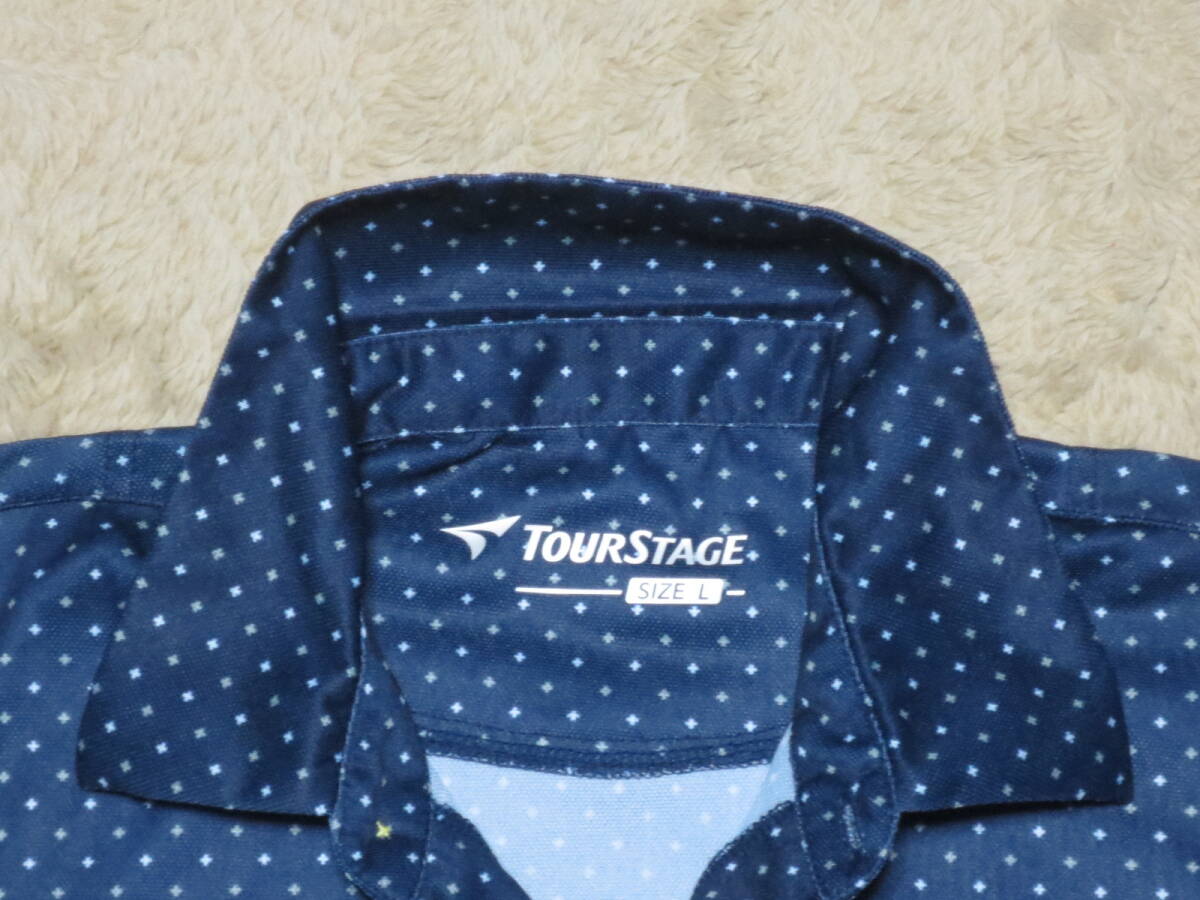 ■ 未使用品 TOURSTAGE ツアーステージ・ポロシャツ・サイズL 【送料185円】_画像4