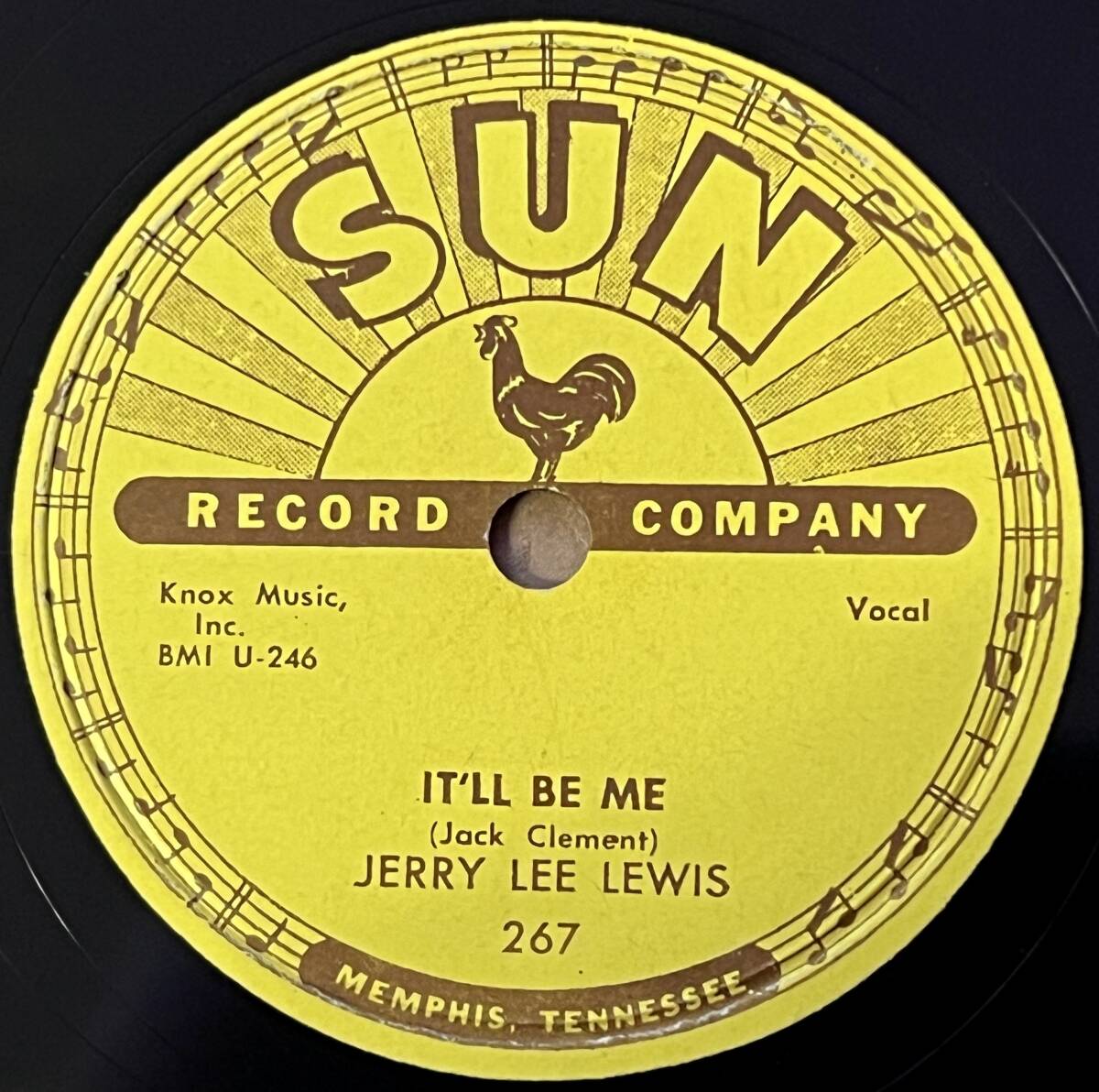 JERRY LEE LEWIS SUN Whole Lot Of Shakin’ Going On/ It’ll Be Me_画像3