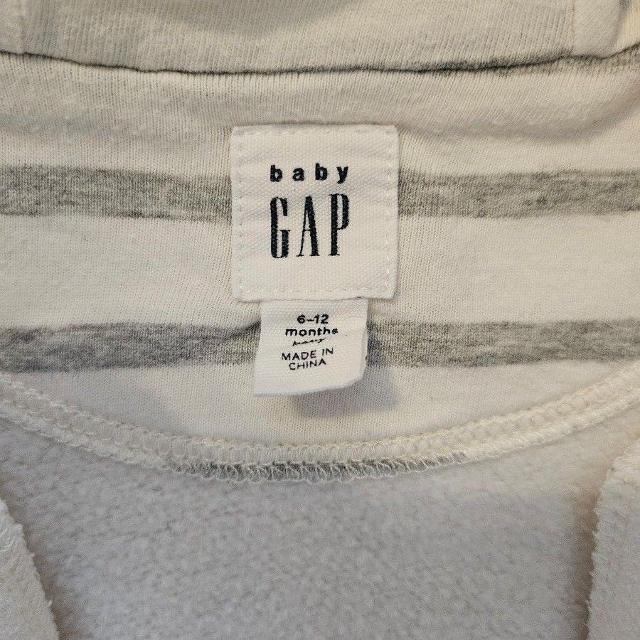 ベビーギャップ　くま耳 ジップパーカー GAP　スウェット