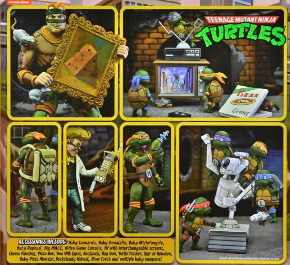 NECA ネカ ベイビータートルズ アクセサリーセット|Yahoo NECA ネカ ベイビータートルズ アクセサリーセット|Yahoo