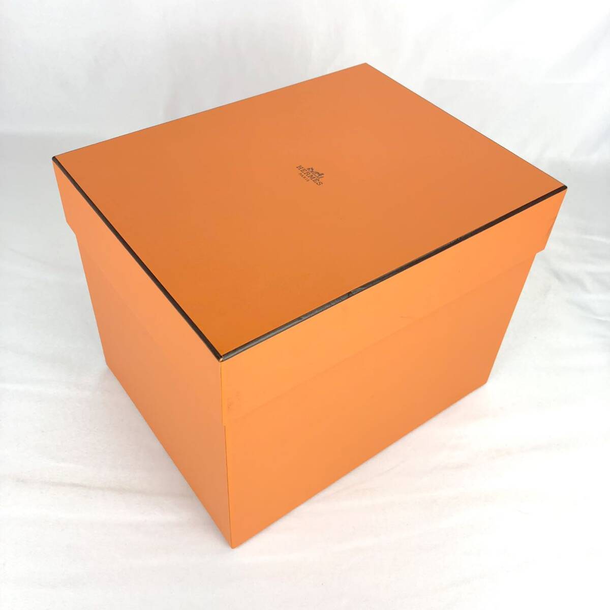 エルメス HERMES 空箱 ピコタン PM 27×21×21BOX 空き箱 ボックス オレンジの画像2