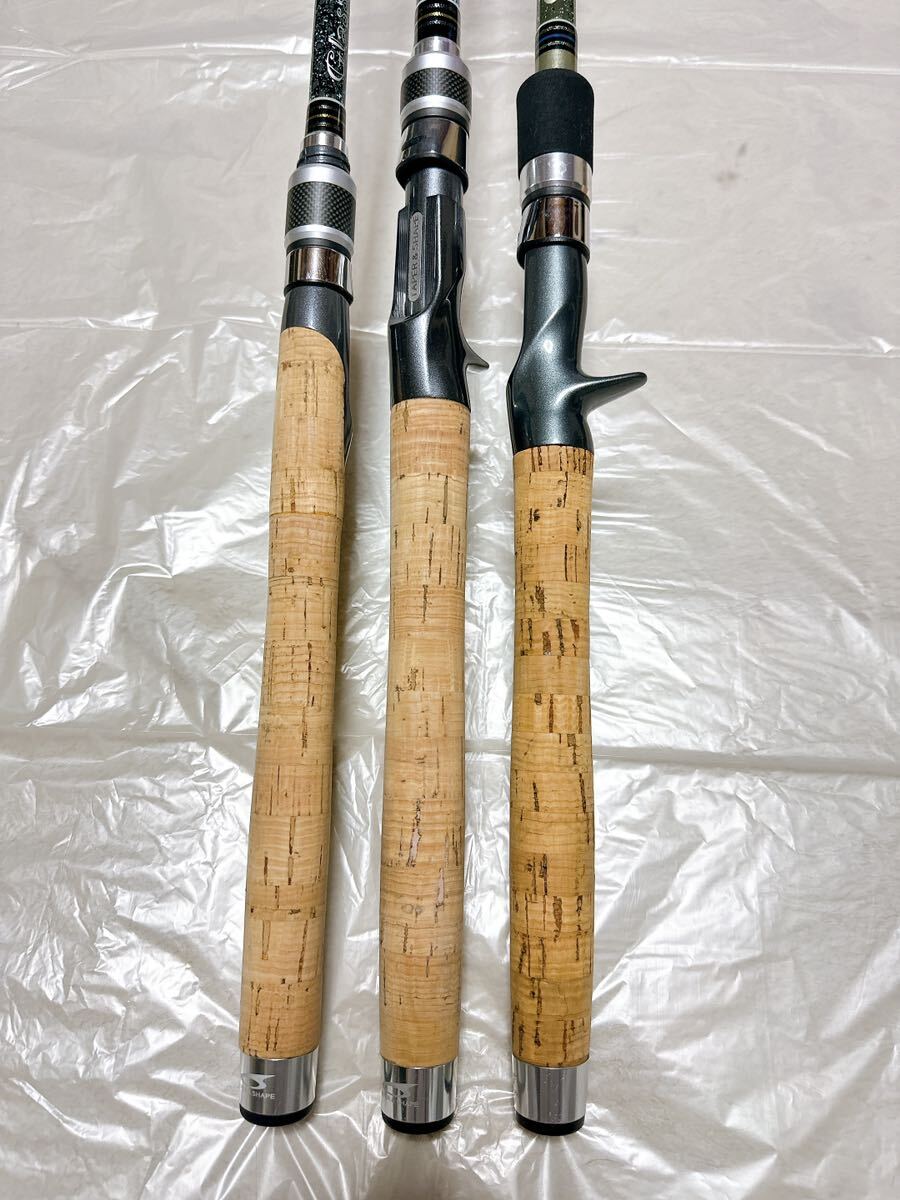 人気グラスロッド3点セット】テーパーアンドシェイプ マキモノX 人気グラスロッド3点セット】テーパーアンドシェイプ マキモノX