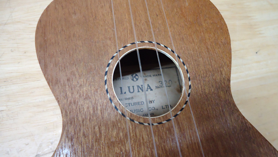 レトロ ルナ ウクレレ NO.320 LUNA UKULELE JAPAN 札幌市 豊平区_画像7