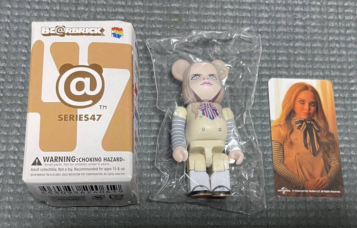 ベアブリック　ミーガン　BE@RBRICK SERIES 47 M3GAN ホラー映画　horror エイミー・ドナルド　Amie Donald 同梱可能_画像1