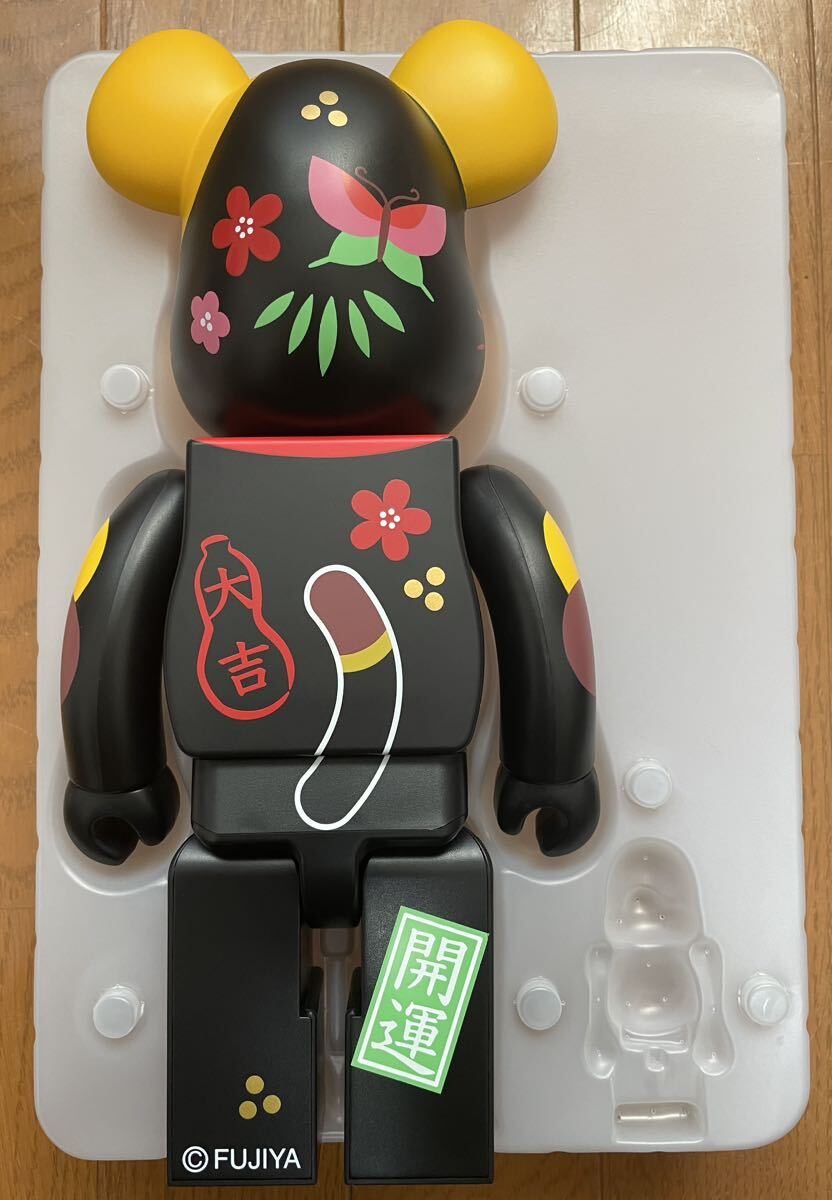BE@RBRICK 招き猫ペコちゃん福黒400%のみベアブリック不二家 BE@RBRICK 招き猫ペコちゃん福黒400%のみベアブリック不二家